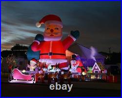 Large Christmas Inflatable Santa Claus 26Ft TKLoop Premium with Blower Outdoor