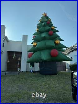 Large Inflatable Christmas Tree OZIS 26Ft Outdoor Indoor Holiday Party Yard