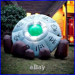 Large UFO Spacecraft Inflatable Halloween Prop Decoration Outdoor Yard Lighted