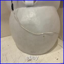 Large Vintage Snowman Blow Mold Red Scarf