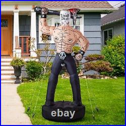 Liquid Death Murder Man Inflatable halloween lawn decoration