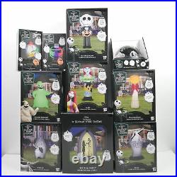 Lot Nightmare Before Christmas Airblown Inflatable HALLOWEEN PARTY YARD DECOR