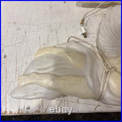 Lot of 2 Vtg. 1997 Don Featherstone Union Blow Mold Cherub Cupid Winged Angel