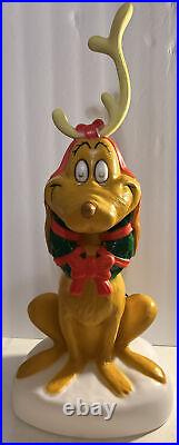 MAX Dog From The Grinch 24 Inch Blow Mold Brand New! Christmas Lawn Decoration