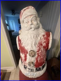 Mechanical Santa Blow Mold 1980s