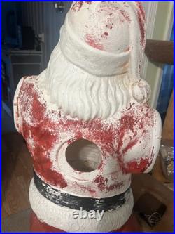 Mechanical Santa Blow Mold 1980s
