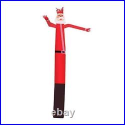 Mkevi 20ft Santa Sky Air Puppet Dancer Inflatable Arm Flailing Tube Man Wacky