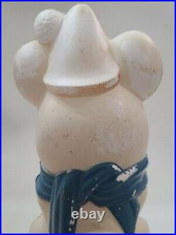 Mouse On Chimney Empire Blow Mold Christmas 13 Vintage 1970 Rare HTF Read? (H)