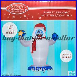 NEWGEMMY 12' ft Inflatable Christmas Bumble-Abominable Snowman-Airblown-Star