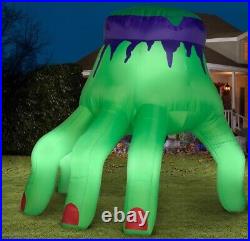 NEW 13 FT Tall Zombie Hand Colossal Airblown Inflatable Halloween