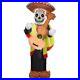 NEW 7ft Airblown Inflatable Day The Dead Dia Los Muertos Lit Yard Decor Outdoor