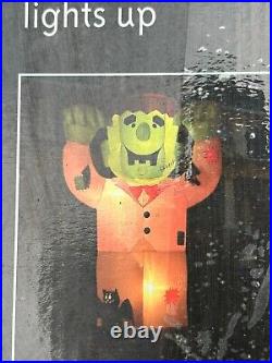 NEW RARE COLOSSAL 12-1/2' Lighted Halloween Frankenstein Inflatable Airblown-NEW