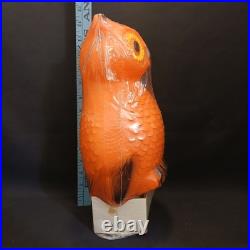 NEW SEALED 1980s 1993 UNION PRODUCTS OWL HALLOWEEN BLOW MOLD 14-inch OLD STOCK
