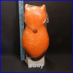 NEW SEALED 1980s 1993 UNION PRODUCTS OWL HALLOWEEN BLOW MOLD 14-inch OLD STOCK