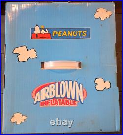NEW Vintage Gemmy Air blown Peanuts Christmas Charlie Brown & Snoopy
