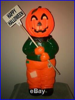 NEW Vintage Union 31 Halloween Blow Mold Goblin Man Yard Decor Don Featherstone