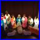 Nativity Scene Blow Mold Lighted Christmas Holy Family Vintage Empire Lot of 12
