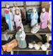 Nativity Set Blow Mold 11 Pcs Empire 3 Sheep 3 Kings Cow Shepard No Lights/cord