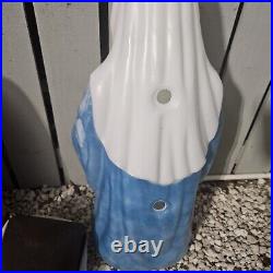 Nativity Set Blow Mold 28'' Mary Joseph Jesus Pan Asian Creations 3 Piece