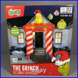 New 10ft Dr Seuss Grinch Archway Airblown Lighted Whoville Christmas Holidaj