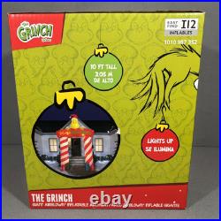 New 10ft Dr Seuss Grinch Archway Airblown Lighted Whoville Christmas Holidaj