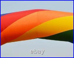 New 26X10 Foot Inflatable Rainbow Advertising Arch with 110V Air Blower