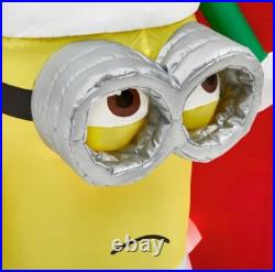New 5 Ft Tall Universal Despicable Me Minion Elves Presents Inflatable By Gemmy