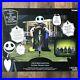 New 9.5 Ft Inflatable Jack Skellington Nightmare Before Christmas Projection