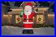 New Giant 14 Ft Tall Led Christmas Waving Santa Claus With Tree Gemmy Inflatable