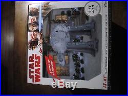 New In Open Box NIOB Disney Star Wars Inflatable Christmas AT-AT Imperial Walker