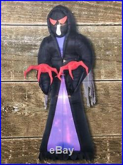 New Led 16 Ft Reaper Inflatable Haunted Halloween Projection Airblown Gemmy