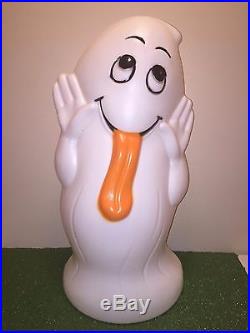 New Rare Set Of Vintage 32 Halloween Trick And Treat Ghosts Lighted Blow Molds