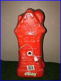 New Vtg Empire Sealed Halloween 17 Lighted Blow Mold Haunted House Decoration