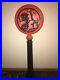 New Vtg Union 44 Halloween Scary Scene Lighted Blow Mold Silhouette Lamp Post