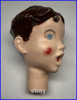 Nice Vintage Empire Lighted Blow Mold Choir Boy Christmas Carolers Working