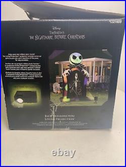 Nightmare Before Christmas 9.5Ft Jack Skellington Living Projection Inflatable