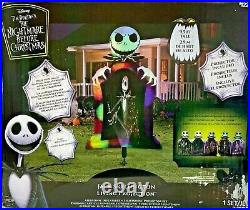 Nightmare Before Christmas 9.5' Jack Skellington Living Projection Inflatable