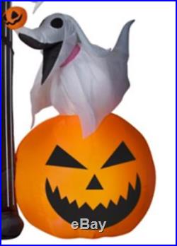 Nightmare Before Christmas Jack Skellington & Zero Halloween Inflatable Yard