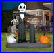 Nightmare Before Christmas Jack & Zero 6′ Halloween Inflatable Lawn Decoration