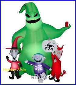 OOGIE BOOGIE WITH LOCK STOCK & BARREL Airblown Yard Inflatable 7 Ft