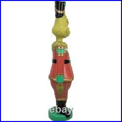OUTDOOR CHRISTMAS GRINCH NUTCRACKER 6 Ft Illuminated Yard Lawn Decoration