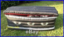 Original GEMMY ANIMATED VAMPIRE RISING FROM COFFIN Airblown Yard Inflatable