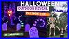 Outdoor Halloween Decor 2025 Final Yard Decorations Reveal Skeleton Party Tour