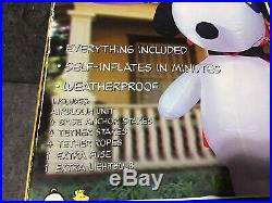 Peanuts Snoopy Woodstock Halloween 6ft+ Inflatable by Gemmy 2004