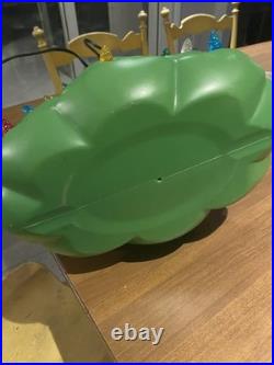 Plastic Blow Mold Lighted Christmas Tree 27