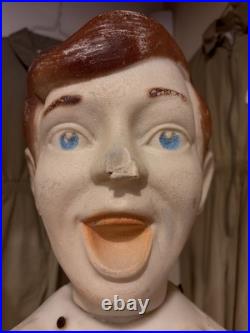 Poloron Choir BOY Vintage Blow Mold Blowmold Christmas