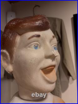 Poloron Choir BOY Vintage Blow Mold Blowmold Christmas