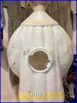 Poloron Choir BOY Vintage Blow Mold Blowmold Christmas