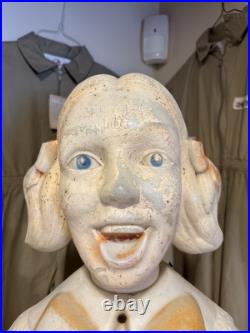 Poloron Choir Girl Vintage Blow Mold Blowmold Christmas