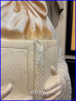 Poloron Choir Girl Vintage Blow Mold Blowmold Christmas